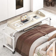 Foldable Feature Wooden over Bed Mobile Table